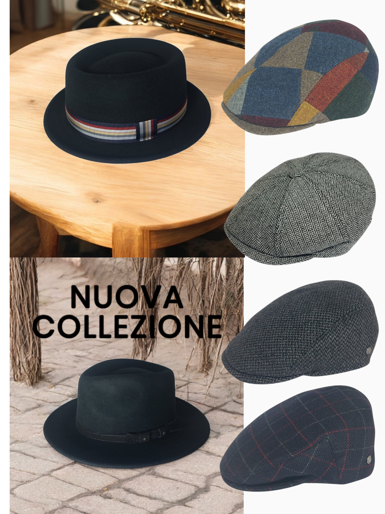 Nuova collezione coppole e cappelli Nuova collezione coppole e cappelli