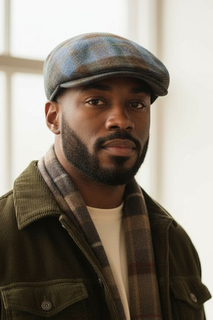 Coppola Taormina quadri oliva in lana vergine Coppola Taormina quadri oliva in lana vergine