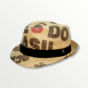Cappello Trilby tesa stretta coffee sack - Sbarià Cappello Trilby tesa stretta coffee sack - Sbarià