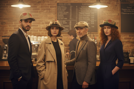 Cappelli e Coppole in Juta di Sacco Caffè