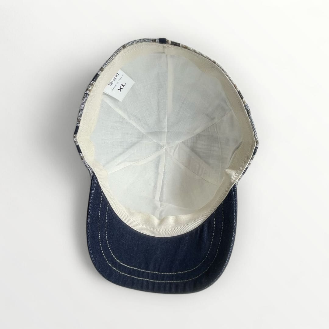 Sbarià Naxos baseball cap, stylish casual hat with adjustable strap and embroidered logo, in a classic design.