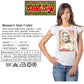 Urban Slub Cotton Marilyn Monroe Donna T-shirt by STREET STYLE, featuring a graphic of Marilyn Monroe on a casual women’s tee.