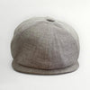 Coppola Inglese a spicchi in lino color camel
