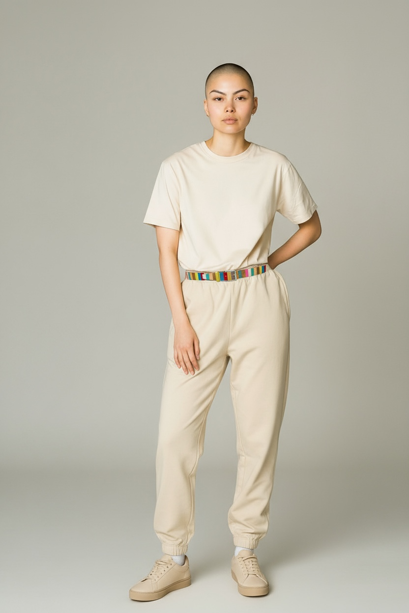 Cintura patchwork in vera pelle multicolor 040