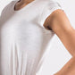 Marilyn Monroe Urban Slub Cotton Donna T-Shirt by STREET STYLE, featuring a stylish graphic of Marilyn Monroe on soft bio cotton fabric.