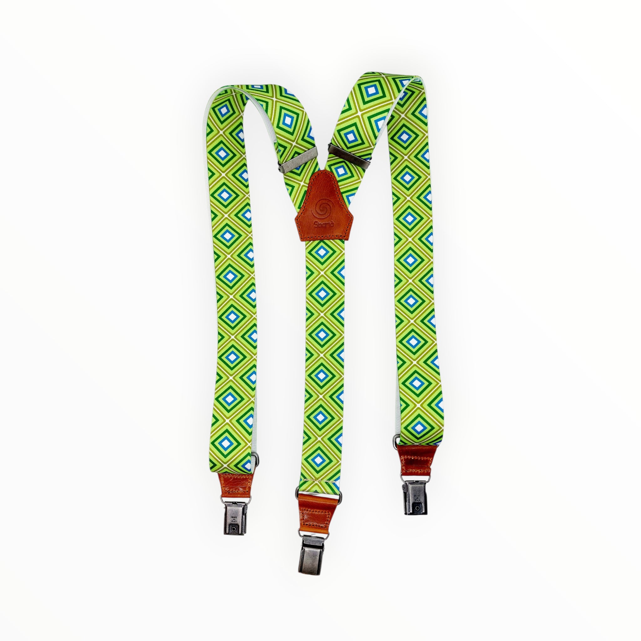 Bretella Ethnic artigianale Made in Italy – Sbarià – Variante Verde