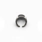 Black Sails pirate-themed silver ring by BDG Accessories, featuring detailed nautical design and rugged style.
