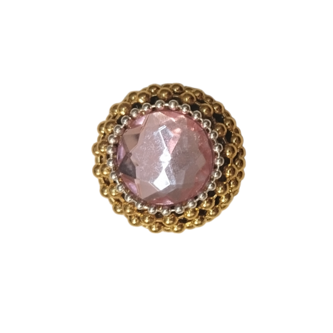 Rose gold Cravatta Gioiello by Claudia De Rosa Jewelry featuring a delicate, elegant clasp with intricate design details.