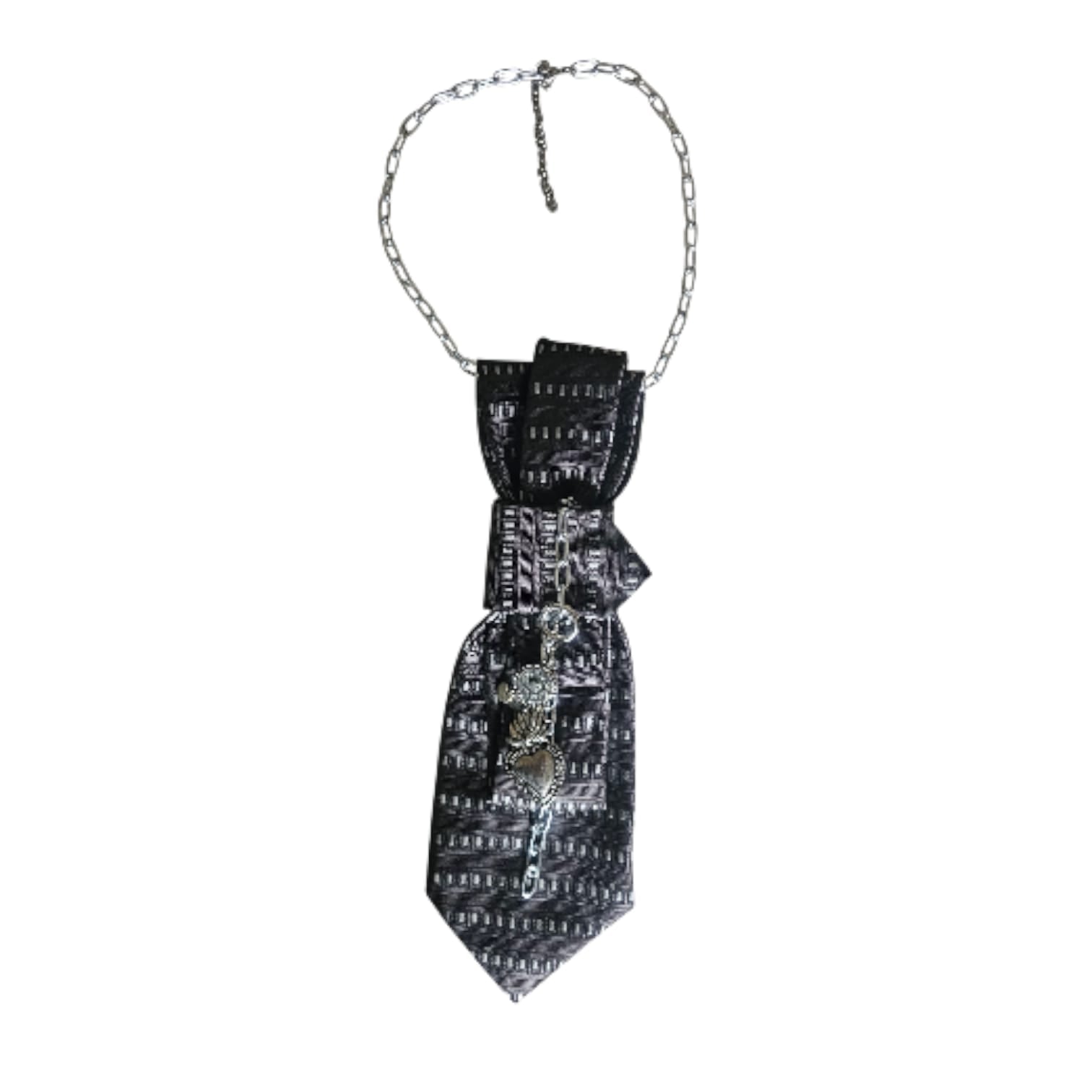 Claudia De Rosa Jewelry Urban Warrior Cravatta Gioiello necklace featuring a sleek, modern design with intricate details.