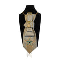 Shiny star-shaped magnetic tie clip from Claudia De Rosa Jewelry featuring a sleek, elegant design.