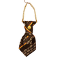 Vintage brown Cravatta Gioiello by Claudia De Rosa Jewelry featuring handmade Italian craftsmanship and elegant jewelry design.