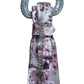Close-up of CLAUDIA DE ROSA JEWELRY Cravatta Gioiello Cherry Blossom featuring intricate floral jewelry details.