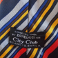 Cravatta Gioiello Stripes Fire by Claudia De Rosa Jewelry featuring vibrant striped design and elegant craftsmanship.