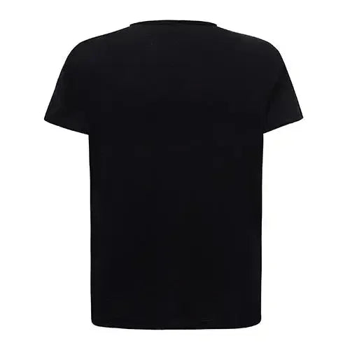 Close-up of STREET STYLE High Stares Tattoo Skull men's cotton T-shirt with a fiery, urban tattoo skull design.