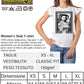 Donna STREET STYLE The Legend T-shirt featuring urban slub cotton fabric and cinematic-inspired design, casual and stylish for everyday wear.