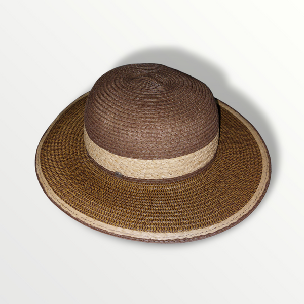 Cappello Pastorella in paglia naturale intrecciata