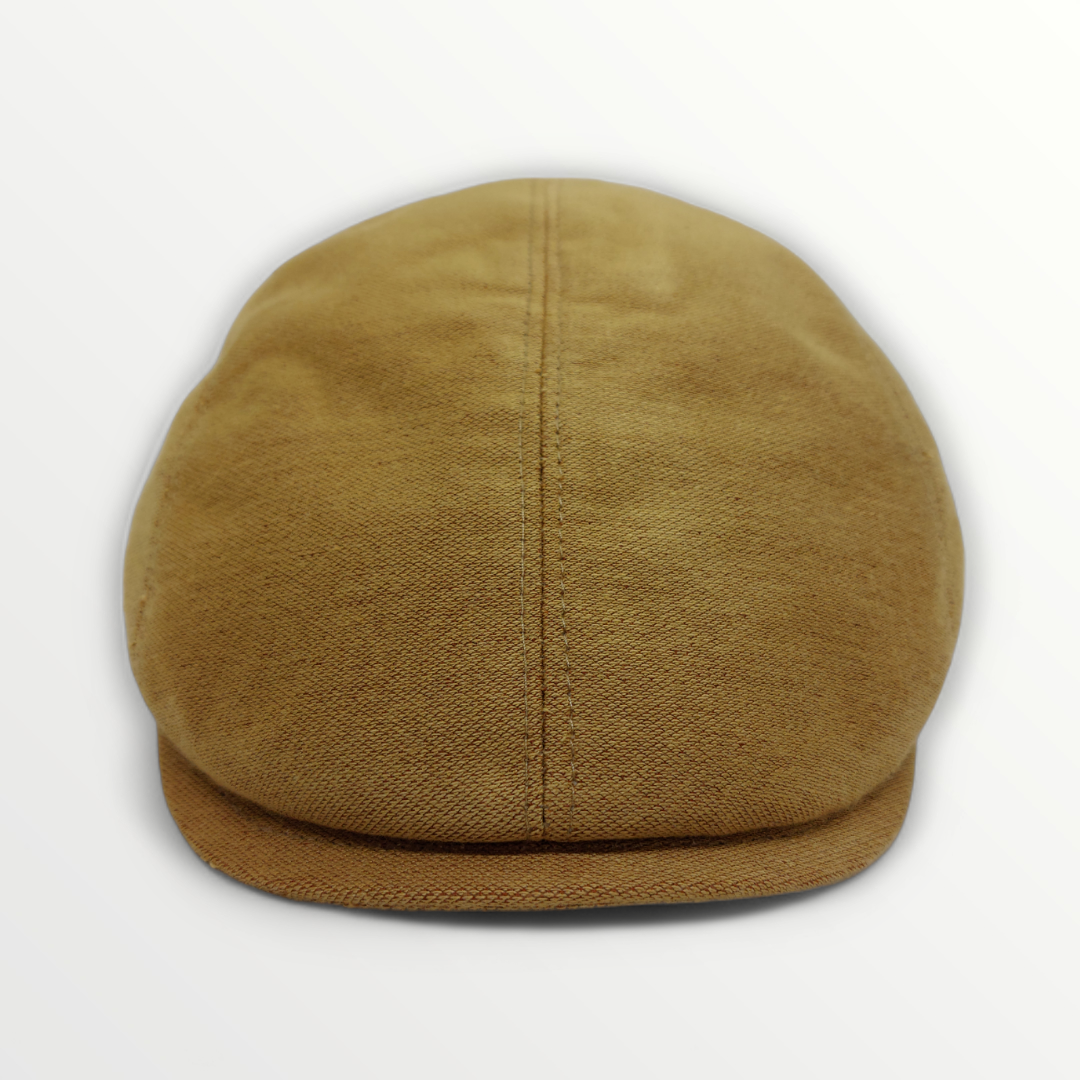 Primavera/Estate Coppola Bambù in camel color, stylish headwear made from bamboo material for a chic summer accessory.