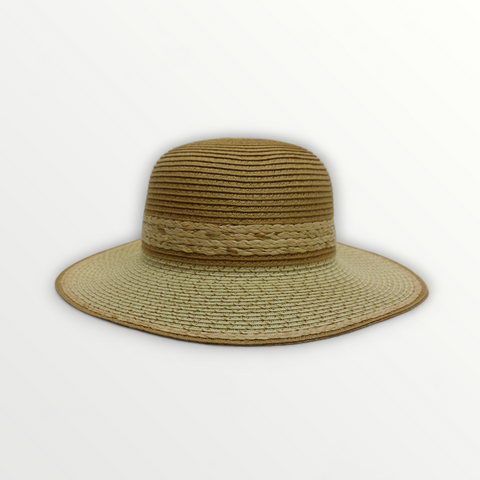 Cappello da donna Pastorella in paglia naturale intrecciata  beige