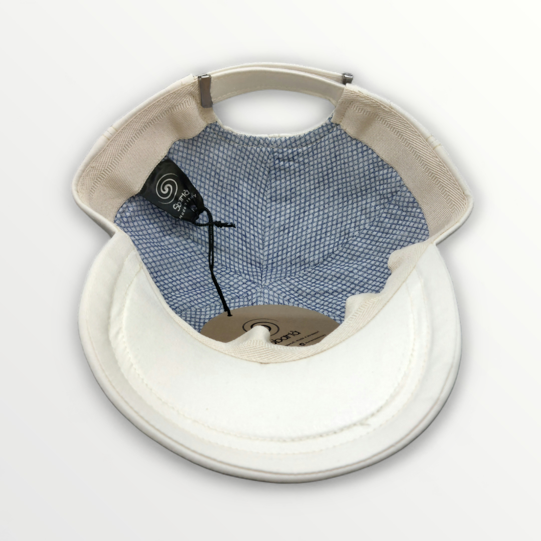 Cotton baseball cap by Casmik in Primavera/Estate collection, featuring a classic design and adjustable strap.