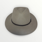 Cappello Fedora in feltro di lana castoro "Waterproof and Crushable"