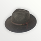 Cappello Fedora in feltro di lana melenzana "Waterproof and Crushable"