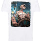 Popeye Jack Daniels T-shirt for men by STREET STYLE, cotton fabric with a vintage cartoon print, urban streetwear style.
