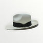 Cappello Originale Panama Fiocco In Gros Grain Nero