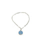 Vintage BDG Accessories silver bracelet with colorful enamel accents inspired by 1950s Dolce Vita style.