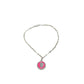 Vintage BDG Accessories silver bracelet with colorful enamel detailing inspired by 1950s Dolce Vita style.