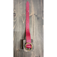 Elegant BDG Accessories ellipse bracelet in red and blue with detailed strap design, showcasing a stylish accessory.