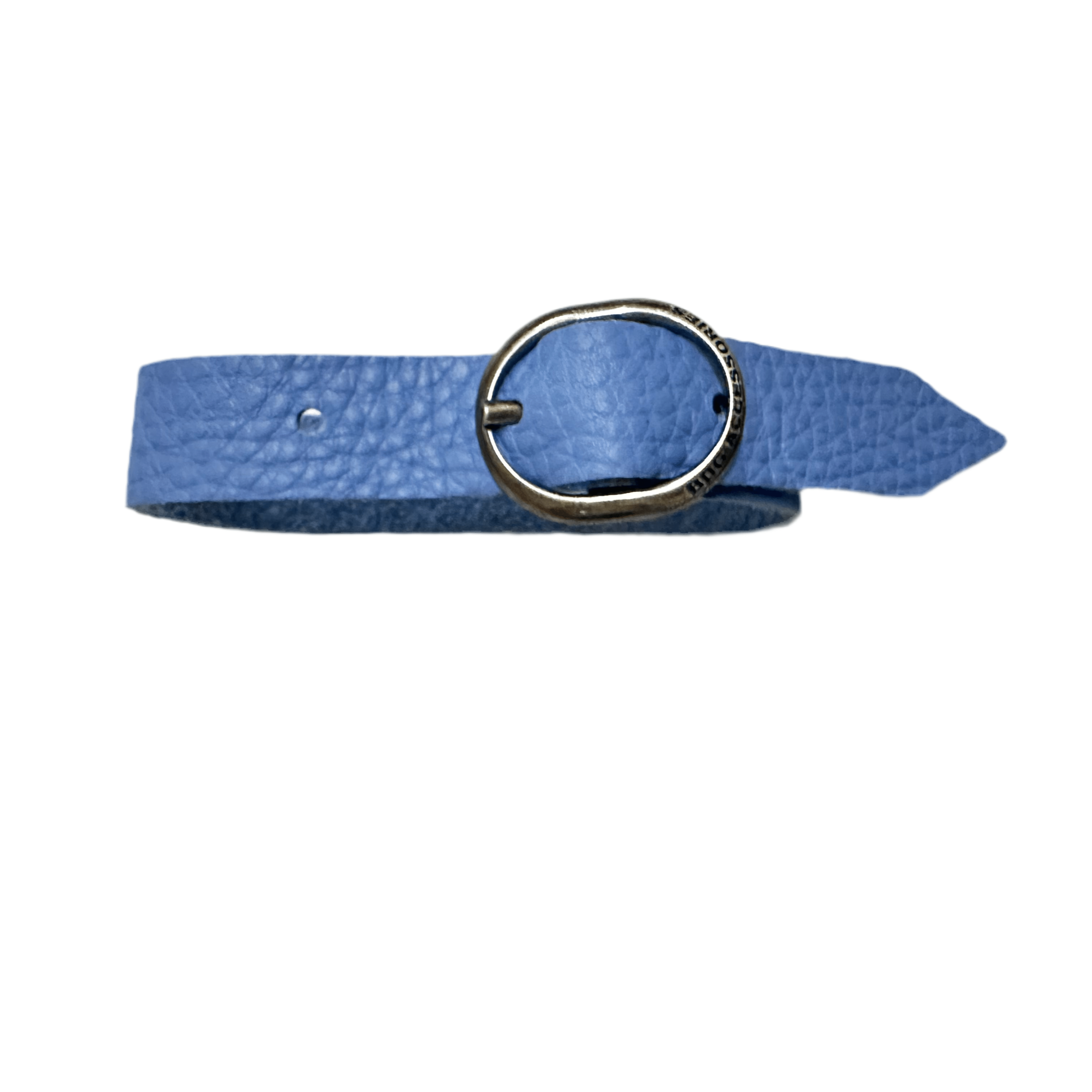 Elegant BDG Accessories ellipse bracelet with red and blue colors, featuring a stylish, modern design and intricate details.