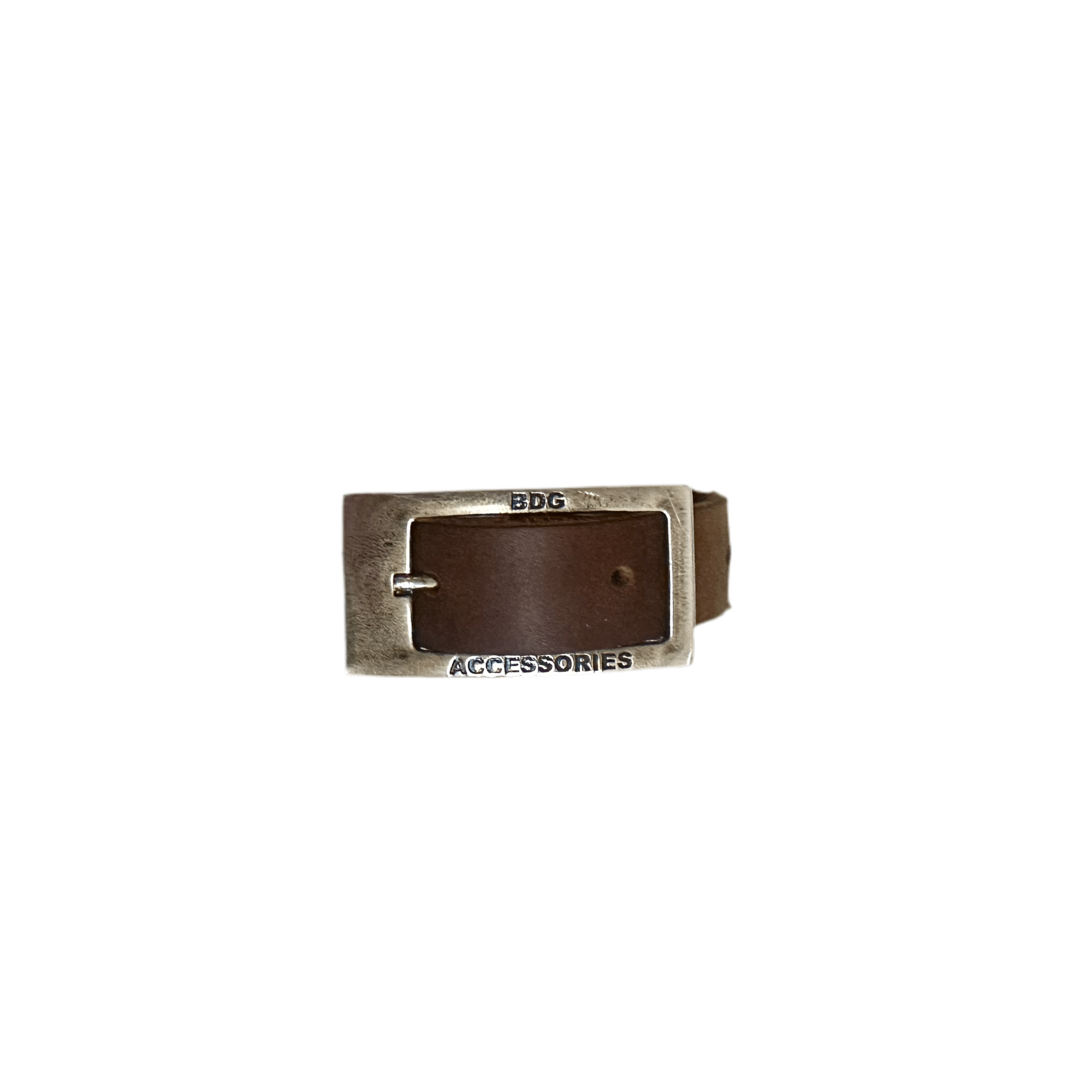 BDG Accessories leather bracelet in old style with classic design, featuring leather strap and metal accents for a vintage look.