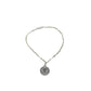 Silver bracelet with colorful enamel accents, vintage Dolce Vita style inspired by 1950s fashion, by BDG Accessories.