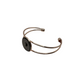 Rose gold magnetic clasp bracelet from Claudia De Rosa Jewelry featuring a stylish and secure magnetic closure.