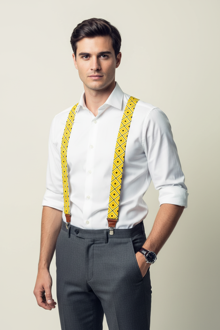 Bretella Ethnic – Variante Giallo