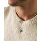 Vintage BDG Accessories silver chain necklace with colorful enamel, inspired by 1950s Dolce Vita style.