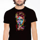 David Bowie Uomo Slub T-shirt by STREET STYLE, 100% cotton, made in Italy, featuring a casual urban design with Bowie-inspired graphics.