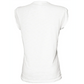 Female urban street style T-shirt by STREET STYLE made of 100% organic cotton with a distressed, faded design.