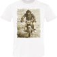 Street Style Monkey Dream Moto T-shirt for men featuring a bold, artistic monkey graphic on 100% cotton urban T-shirt.