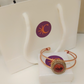 Claudia De Rosa Jewelry Set Bracciale Calamita with Clap Calamita in packaging showcasing magnetic bracelet and clasp design