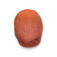 Sbarià orange pure linen flat cap, ideal for sunny days and casual or sophisticated looks.