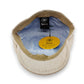 Sbarià beige 100% cotton flat cap with a comfortable fit and UV protection, made in Italy.