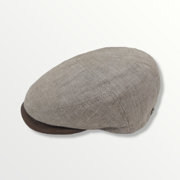 Coppola Sicily con retro a spicchi in puro lino beige