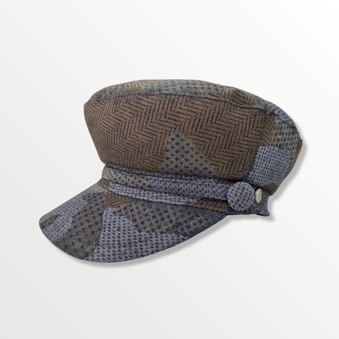 Cappello Steward in cotone a fantasia - Sbarià 