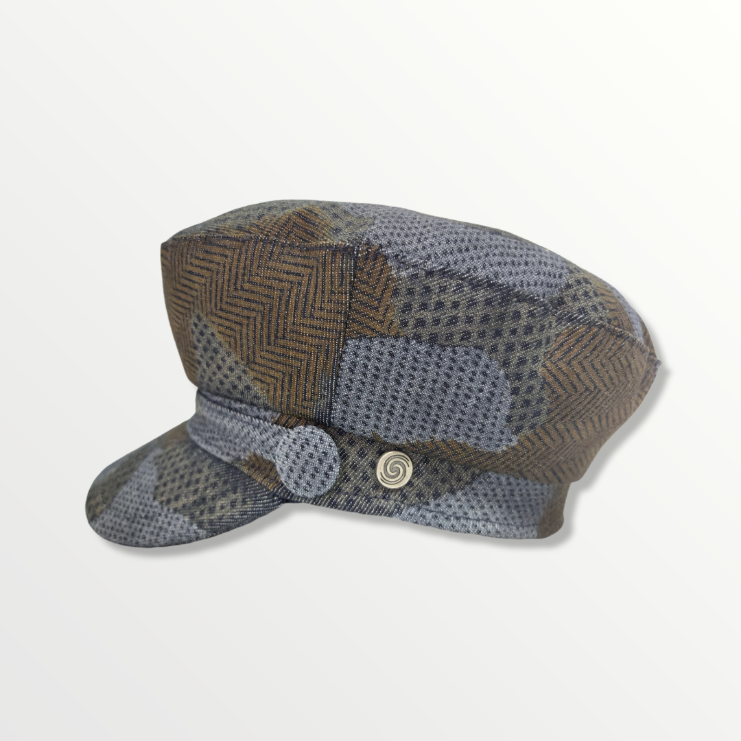 Cappello Steward in cotone a fantasia - Sbarià 