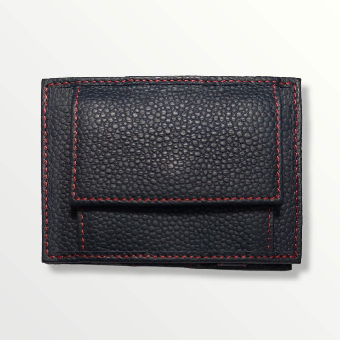 Portafoglio magico in vera pelle porta carte, porta monete e banconote con protezione anti-Rfid - Sbarià 