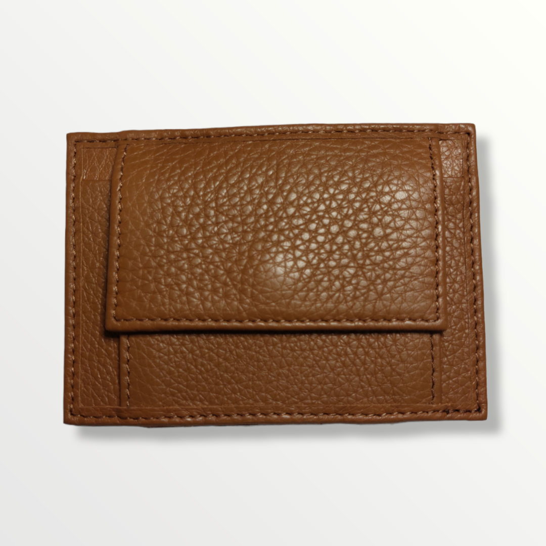 Portafoglio magico in vera pelle porta carte, porta monete e banconote con protezione anti-Rfid - Sbarià 