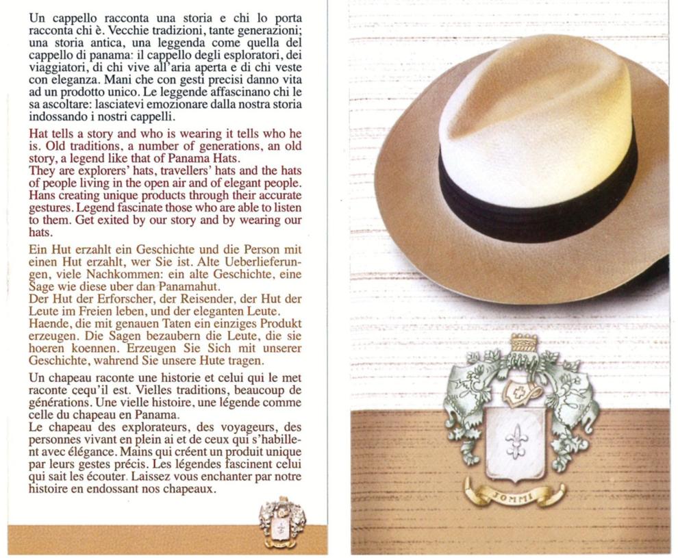 Cappello Panama originale - Sbarià 